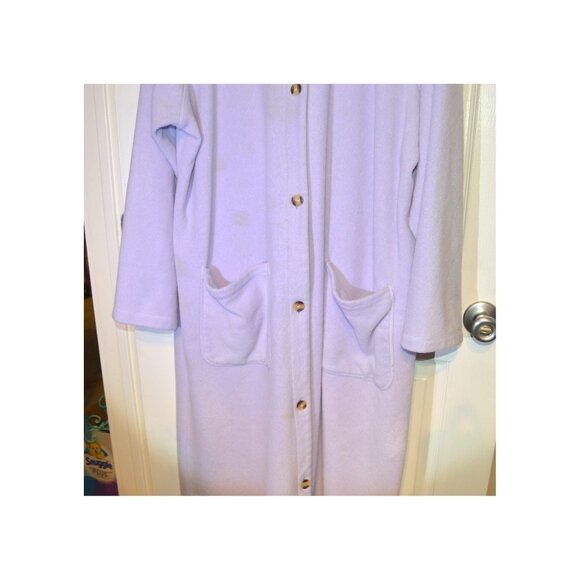 Nordstrom Intimates Purple Lavendar Robe Women's Size XLT - Picture 3 of 4